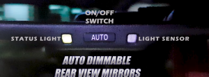 Power Button Rear View Mirror Jeep