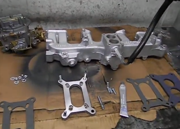 Jeep Carb Intake Manifold Car Fancier